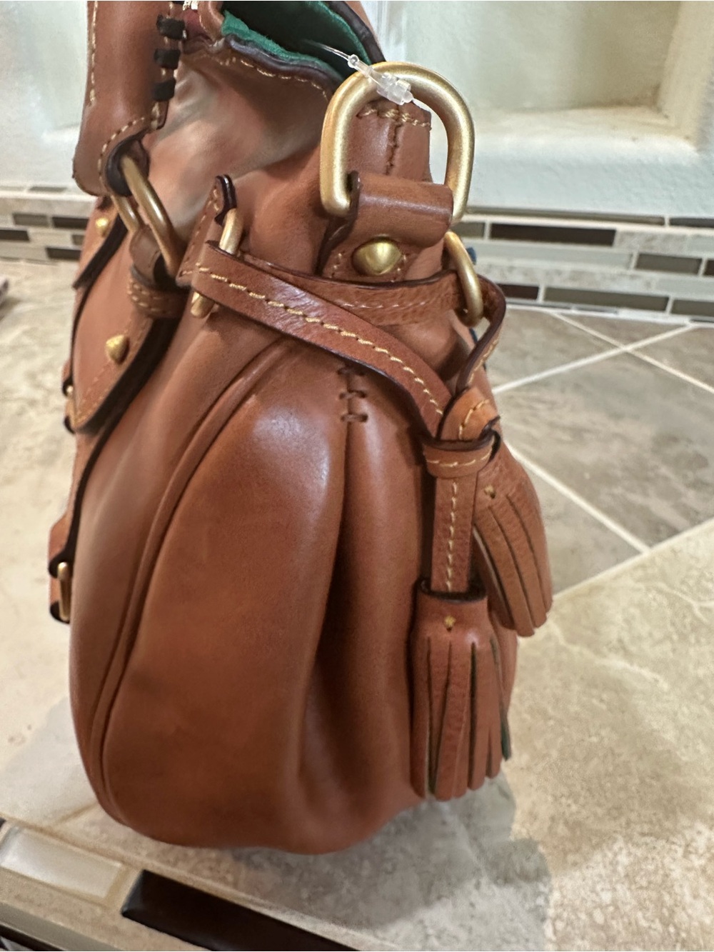 Dooney & Bourke Florentine Satchel - Picture 7 of 11